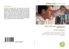 Borítókép a  Fritz Haber - hoz