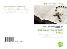 Borítókép a  British and Foreign Bible Society - hoz
