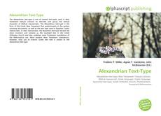 Borítókép a  Alexandrian Text-Type - hoz