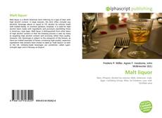 Portada del libro de Malt liquor