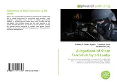 Portada del libro de Allegations of State Terrorism by Sri Lanka