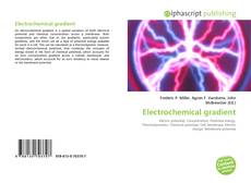Bookcover of Electrochemical gradient