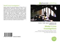 Portada del libro de Model Crime Investigations