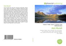 Portada del libro de Axis Mundi