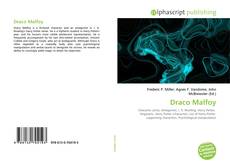 Portada del libro de Draco Malfoy