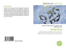 Bookcover of Bathymetry