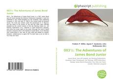 Capa do livro de 003½: The Adventures of James Bond Junior 