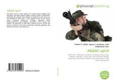 Buchcover von ANZAC spirit