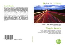Buchcover von Chrysler Canada