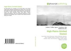Buchcover von High Plains (United States)