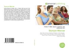 Buchcover von Duncan Macrae