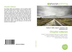 Copertina di Chrysler LeBaron