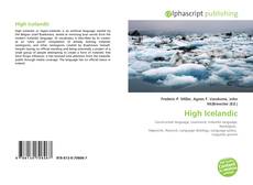 Borítókép a  High Icelandic - hoz
