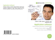 Capa do livro de Application software 