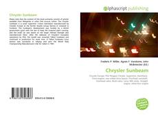 Buchcover von Chrysler Sunbeam