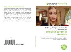Couverture de Linguistic purism in Icelandic