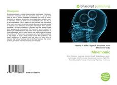 Buchcover von Mnemonic