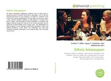 Portada del libro de Ethnic bioweapon