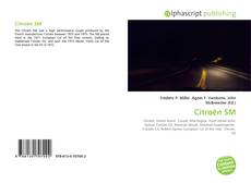Buchcover von Citroën SM