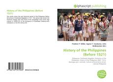 Buchcover von History of the Philippines (Before 1521)