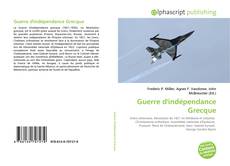 Buchcover von Guerre d'indépendance Grecque
