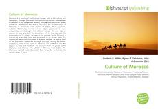 Portada del libro de Culture of Morocco