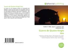 Buchcover von Guerre de Quatre-Vingts Ans