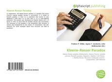 Portada del libro de Kleene–Rosser Paradox
