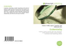 Couverture de Evidentiality