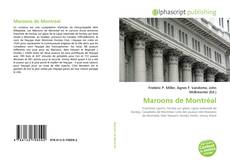 Bookcover of Maroons de Montréal