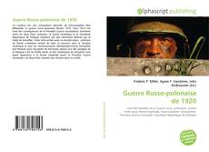 Bookcover of Guerre Russo-polonaise de 1920