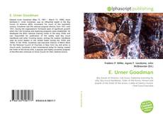 Buchcover von E. Urner Goodman