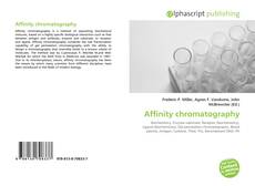 Copertina di Affinity chromatography