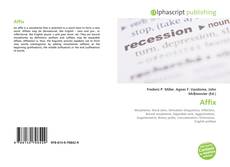 Bookcover of Affix