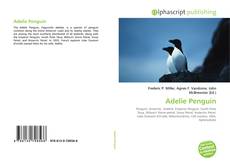 Buchcover von Adelie Penguin