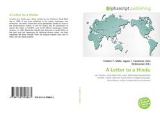 Buchcover von A Letter to a Hindu