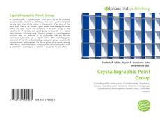 Bookcover of Crystallographic Point Group