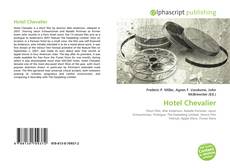 Bookcover of Hotel Chevalier