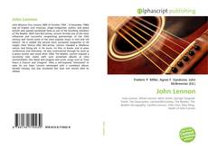 Bookcover of John Lennon