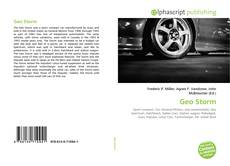 Bookcover of Geo Storm