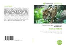 Обложка Homo Habilis