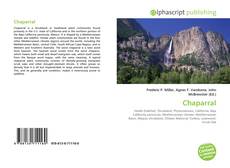 Copertina di Chaparral