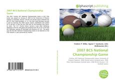 Copertina di 2007 BCS National Championship Game