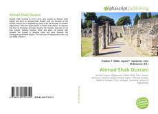 Ahmad Shah Durrani的封面