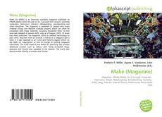 Couverture de Make (Magazine)