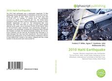 2010 Haiti Earthquake kitap kapağı