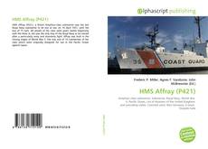 Capa do livro de HMS Affray (P421) 