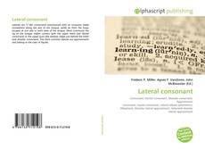 Обложка Lateral consonant