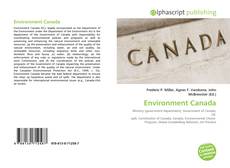 Buchcover von Environment Canada