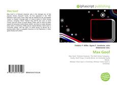 Обложка Max Goof